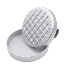 Presa pentru hamburgeri/chiftele aluminiu 11,8cm Perfect Home 10458