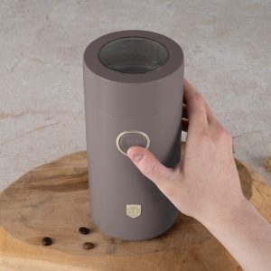 Rasnita electrica de cafea Taupe Berlinger Haus BH 9784, gri mat - Img 4