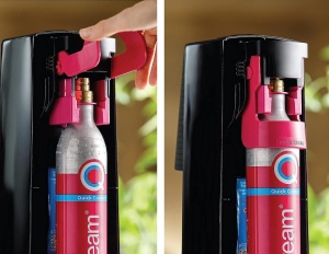 Reincarcare butelie CO2 pentru aparat sifon QUICK CONNECT Sodastream 1132310000 ( cilindru roz) - Img 3