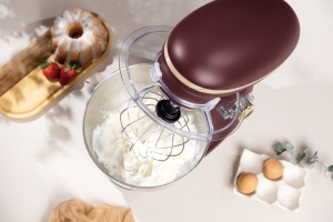 Robot de Bucătărie Berlinger Haus BH 9509 Leonardo – 1300W, 6L, Bol Inox, 6 viteze, Bordeaux, Silențios - Img 10