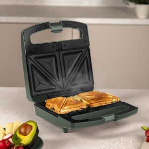 Sandwich maker 3 în 1 cu plăci interschimbabile – Berlinger Haus Green Matte BH 9978, verde mat - Img 6