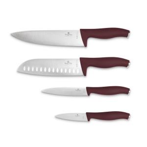 Set 4 cutite Leonardo Berlinger Haus BH 2958, visiniu