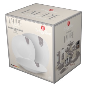 Set farfurii 18 piese Taupe Berlinger Haus BH 10202