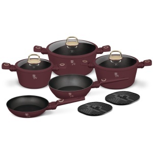 Set oale si tigai 10 piese Leonardo Collection Berlinger Haus BH 8050N - Img 2