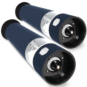 Set râșnițe electrice sare și piper cu LED, 2 piese – Berlinger Haus Deep Sea BH 9884, albastru mat, mecanism ceramic reglabil - Img 4