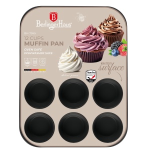 Tava muffins Leonardo Berlinger Haus BH 7945, visiniu mat