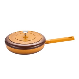 Tigaie Aluminiu Turnat + Capac 26x5cm, Nicolai Tand, Origini, Cooking By Heinner HR-BJK-26T