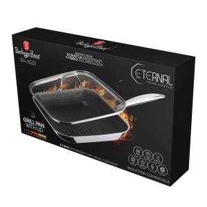 Tigaie grill cu capac 28 cm Eternal Collection Berlinger Haus BH 8520 - Img 2