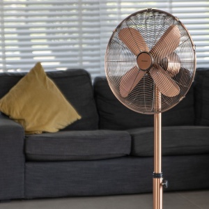 Ventilator vertical 50W, diametru 40 cm, culoare cupru Klausberg KB7719 - Img 4