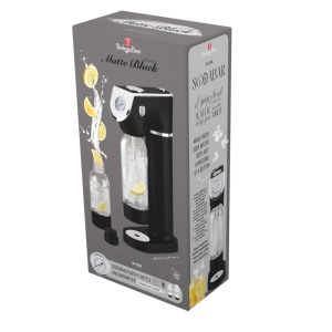Aparat preparare bauturi carbogazoase Black Vantage Berlinger Haus BH 8598