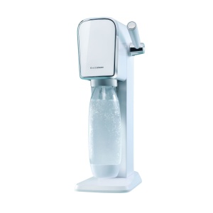 Aparat preparare bauturi carbogazoase, sifon, cu butelie CO2 inclusa, Art White Sodastream 1013511400, alb - Img 4