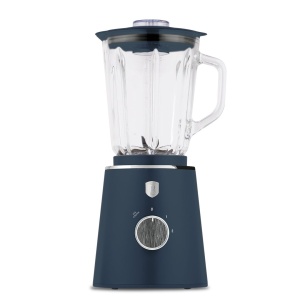Blender de masă cu bol de sticlă – Berlinger Haus Deep Sea BH 9824, albastru mat, lamă metalică - Img 3