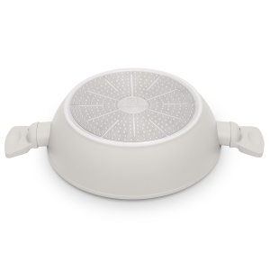 Cratita cu capac 30 cm, 4,5L Sahara Berlinger Haus BH 8069, antiaderenta, crem
