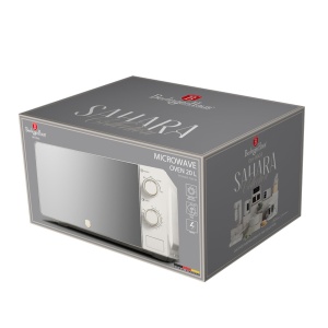 Cuptor cu microunde 20L Sahara Berlinger Haus BH 9903, crem mat - Img 2