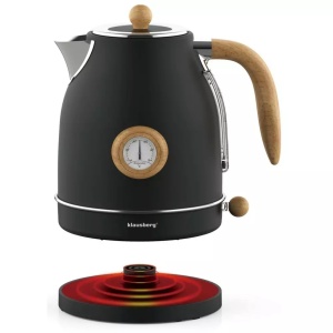 Fierbator de apa 1.7 L Klausberg KB7907 negru cu maro - Img 6