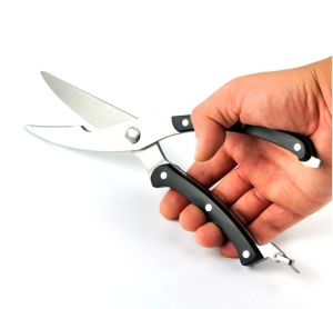 Foarfeca dezosare pasare Premium, Carl Schmidt Sohn, 24 cm, maner negru, 029722