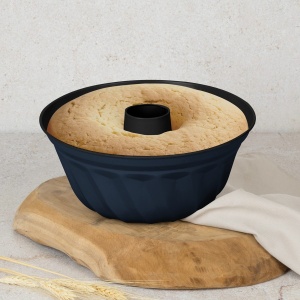 Formă pentru guguluf 25 cm, antiaderentă – Berlinger Haus Deep Sea BH 8705, albastru mat, oțel carbon - Img 7