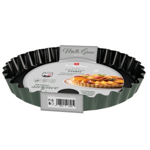 Formă pentru tarte/tort, 28x3,5 cm, Green Matt Berlinger Haus BH 8631 - Img 2