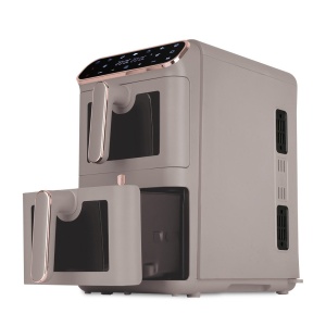 Friteuză cu aer cald dublă Taupe Berlinger Haus BH 9804