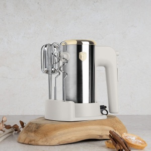 Mixer de mână Berlinger Haus Sahara BH 9740, 300 W, crem/auriu - Img 4