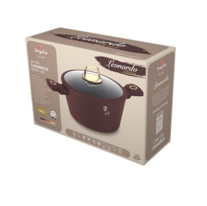 Oala cu capac 24 cm,4.1 litri Leonardo Collection Berlinger Haus BH 8041