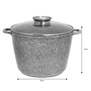 Oala cu capac 28 CM 10L Klausberg KB7526