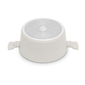 Oala cu capac 30 cm, 8L Sahara Berlinger Haus BH 8073, strat antiaderent, crem