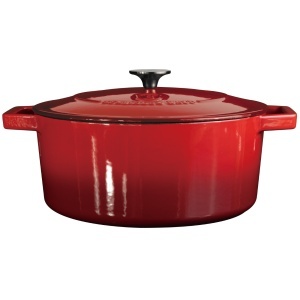 Oala fonta emailata rosie 6,7 L Berlinger Haus BH/8643-NO, compatibila cu plita cu inductie - Img 3