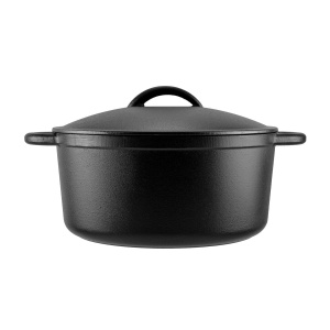 Oala fonta pura cu capac 26 cm 5L Perfect Home 17813