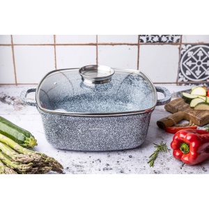 Oala cu capac 28x28 CM 6,5L Klausberg KB7532