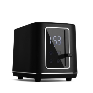 Prăjitor de pâine digital cu afișaj LED, 7 niveluri – Berlinger Haus Matte Black BH 9660, negru mat, funcții Defrost și Reheat - Img 5