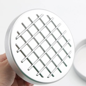 Presa pentru hamburgeri/chiftele aluminiu 11,8cm Perfect Home 10458 - Img 2