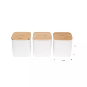 Set cutii pentru paine si alimente alb Klausberg KB7483