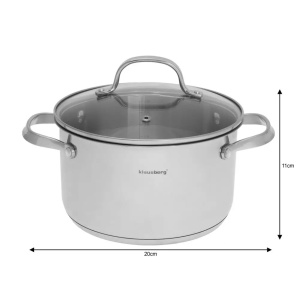 Set de oale, 9 piese, din oțel inoxidabil Klausberg KB-7215 - Img 2