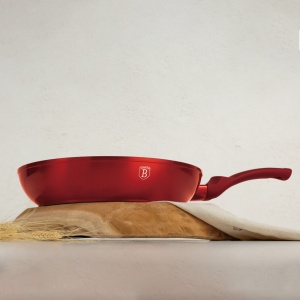 Set de oale marmorate 18 piese Burgundy Metalic Line Berlinger Haus BH 7035
