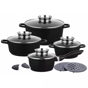 Set oale cu capace 16/16/20/24 CM Klausberg KB7360