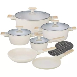 Set oale 16/20/24/28/24/24 CM bej Klausberg KB7833