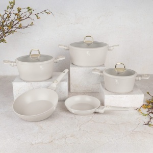 Set oale si tigai cu capace 10 piese Sahara Berlinger Haus BH 8080NN, potrivite si pentru inductie - Img 8