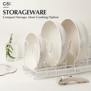 Set oale si tigai cu manere detasabile 17 piese Carl Schmidt Sohn 99169, crem - Img 10