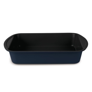 Tavă dreptunghiulară pentru cuptor 35 × 27 cm, antiaderentă – Berlinger Haus Deep Sea BH 8698, albastru mat, oțel carbon - Img 2