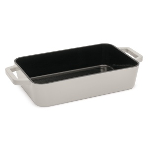 Tava fonta emailata cu mânere 30 cm, 3L Sahara Berlinger Haus BH 6529 crem