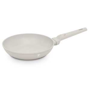 Tigaie antiaderentă 24 cm Sahara Berlinger Haus BH 8053, titanPro, crem, compatibilă inducție