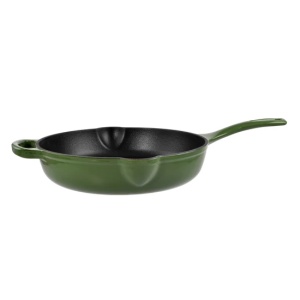 Tigaie fonta emailata 27 cm verde Perfect Home 80055 - Img 2