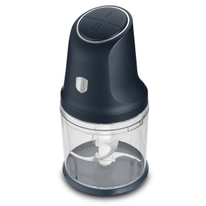 Tocător electric 2 în 1, 300 W, bol 1 L – Berlinger Haus Deep Sea BH 9892, albastru mat, 4 lame inox, 2 viteze - Img 3