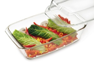 Vas rectangular cu capac yena Simax 3.2L+2.2L 7156/7166
