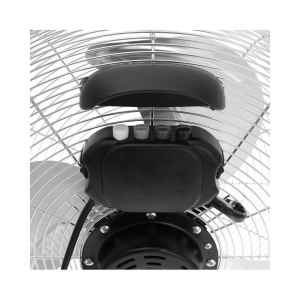 Ventilator puternic, 100 W, metalic, de podea 45 cm argintiu Klausberg KB7471, lame din aluminiu - Img 4