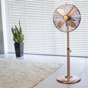 Ventilator vertical 50W, diametru 40 cm, culoare cupru Klausberg KB7719 - Img 5