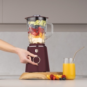 Blender 1.5 L Leonardo Berlinger Haus BH 9818, cu borcan de sticla, functie de zdrobire gheata - Img 4