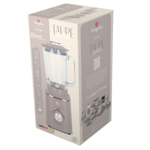 Blender de masa cu borcan de sticla de 1,5 L Taupe Berlinger Haus BH 9496