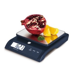 Cântar de bucătărie digital 6 kg, platformă inox – Berlinger Haus Deep Sea BH 9918, albastru mat, funcție tara - Img 4